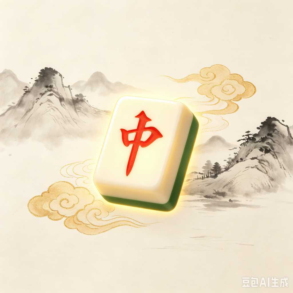 custom art mahjong set