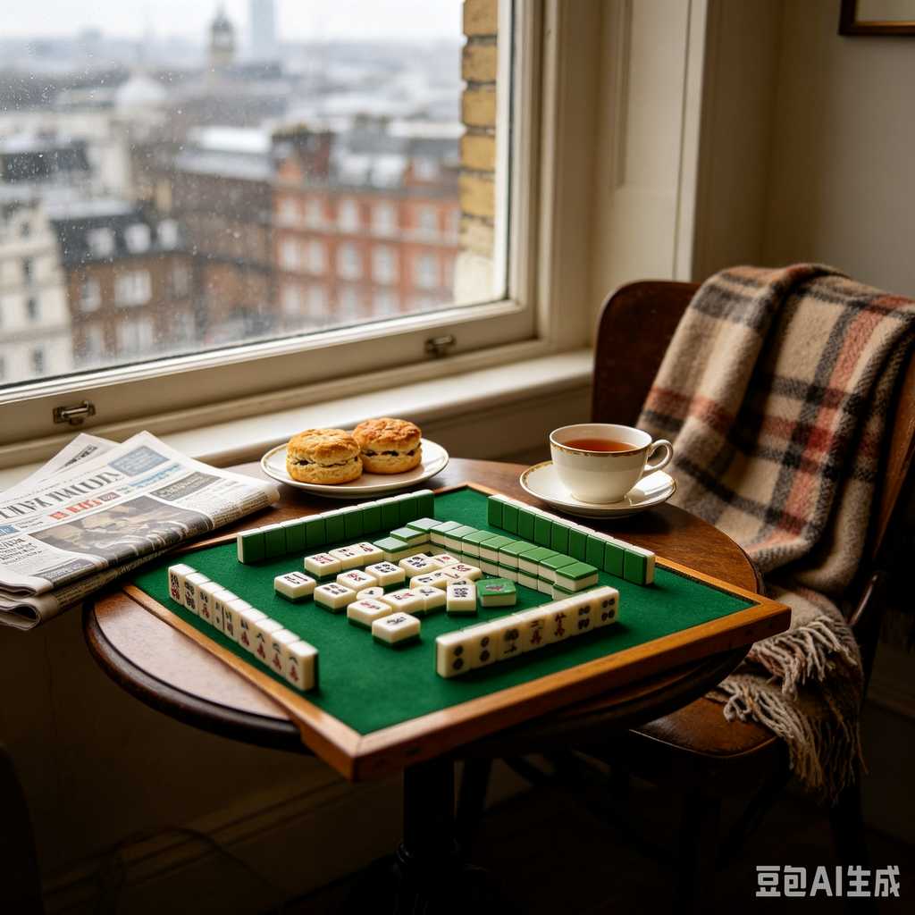 corporate gift box mahjong set